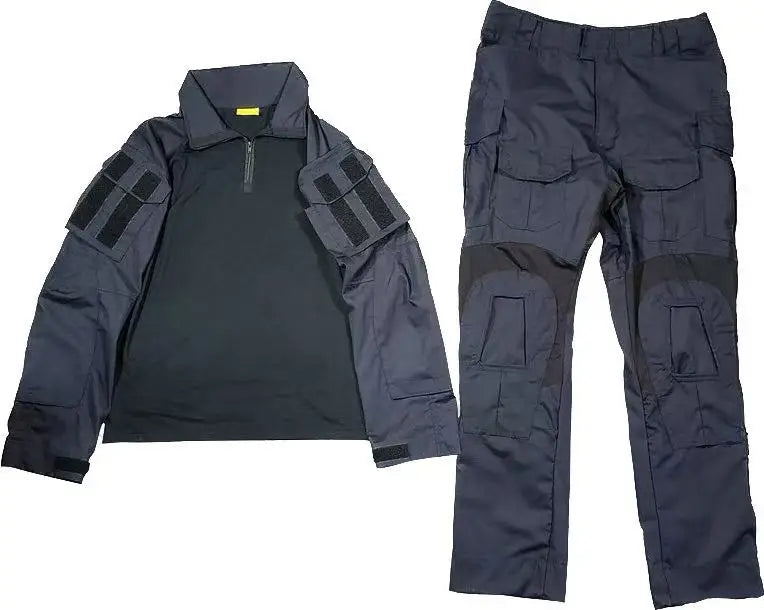 Costume Tactique Tom Plus GEN3 G3 Bleu Foncé – Ensemble Chemise à Manches Longues + Pantalon Long - BLACKBEARD OUTDOOR INDUSTRIES