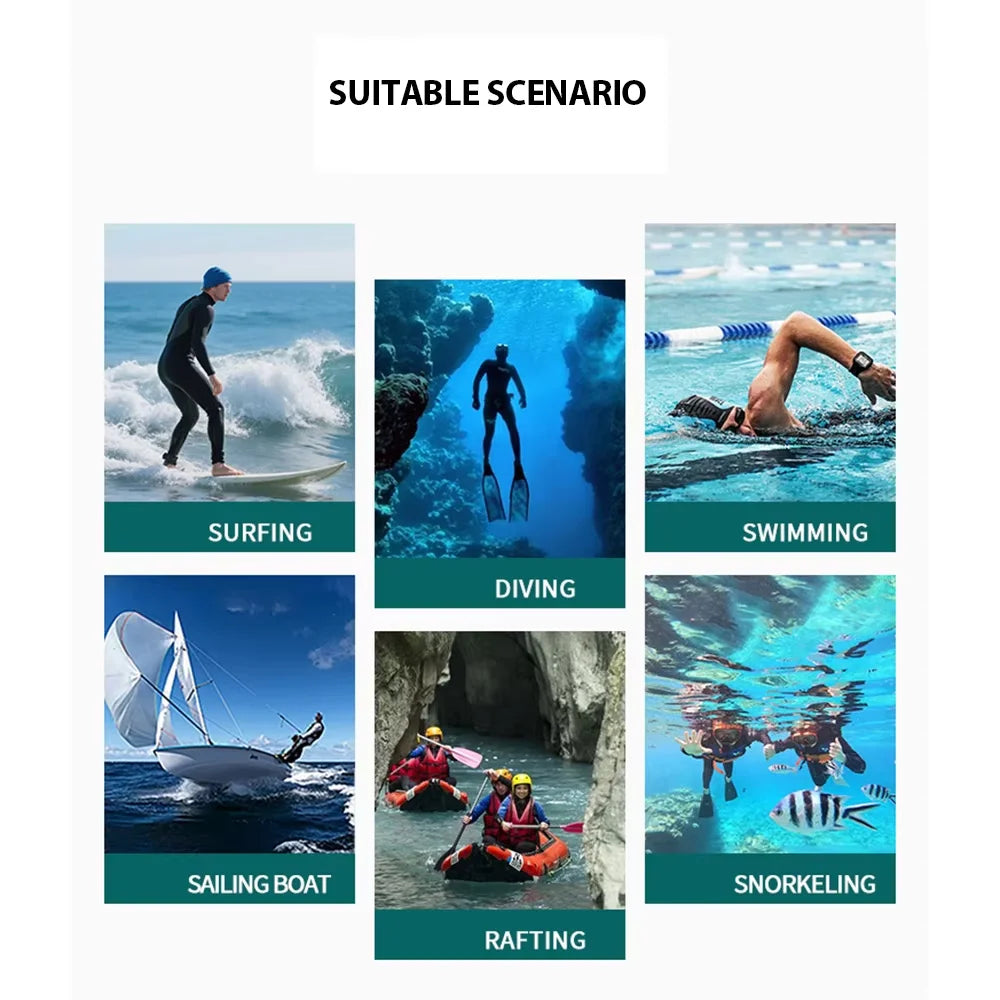 Chaussons Courts Néoprène 5MM Plongée – Antidérapant, Anti-Sable | Surf, Snorkeling, Plage | S à XXXL