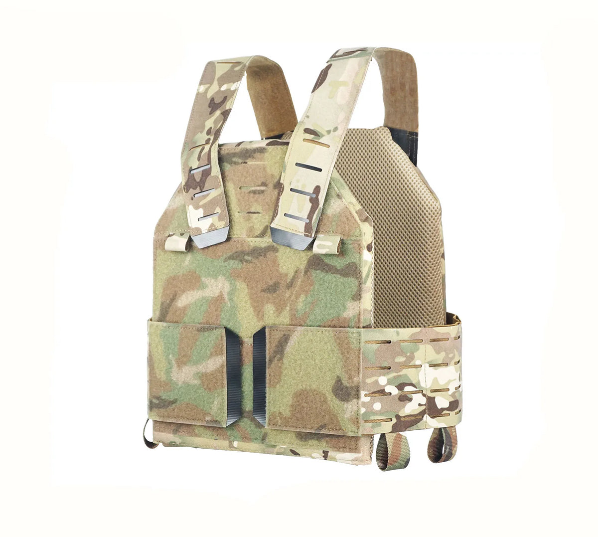 Gilet porte-plaques tactique