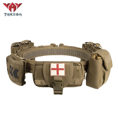 Ceinture Tactique YAKEDA Outdoor – Chasse, Forces de l'Ordre & Airsoft