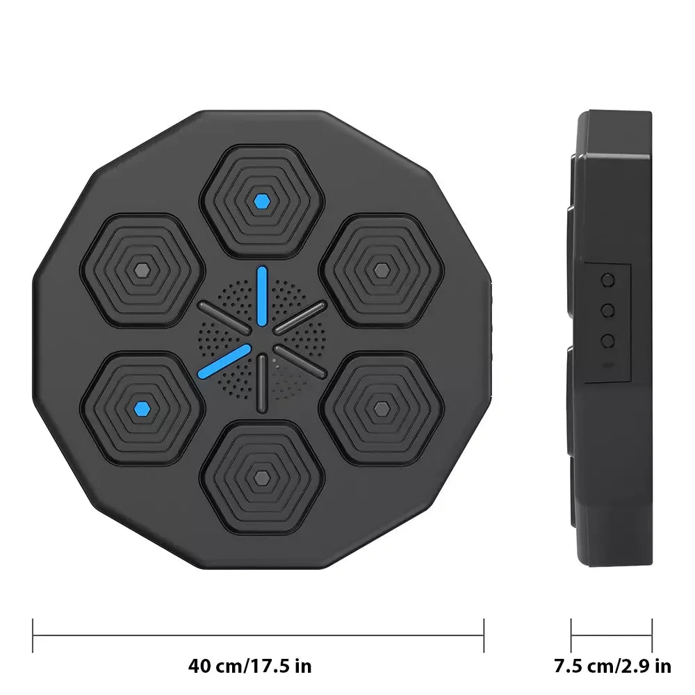 Machine de Boxe Intelligente Musicale – Cible d’Entraînement Électronique pour Réaction et Agilité BLACKBEARD OUTDOOR INDUSTRIES