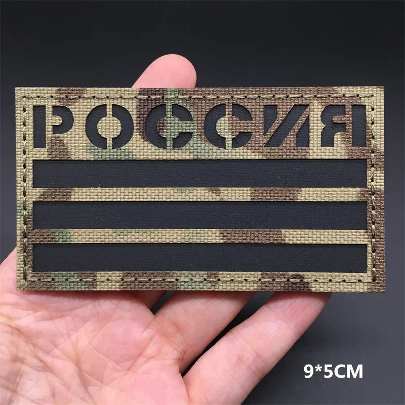 Patches Drapeaux Nationaux 3D Multicam – Réfléchissant IR, Découpe Laser, Hook & Loop | Tactique, Airsoft, DIY | 45+ Pays - BLACKBEARD OUTDOOR INDUSTRIES