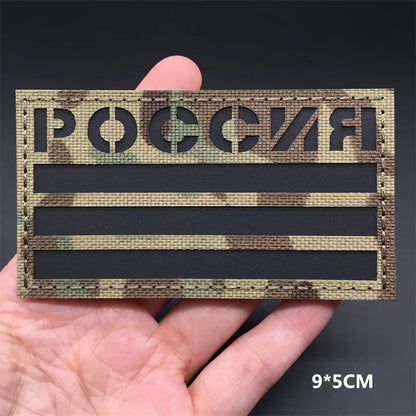Patches Drapeaux Nationaux 3D Multicam – Réfléchissant IR, Découpe Laser, Hook & Loop | Tactique, Airsoft, DIY | 45+ Pays - BLACKBEARD OUTDOOR INDUSTRIES