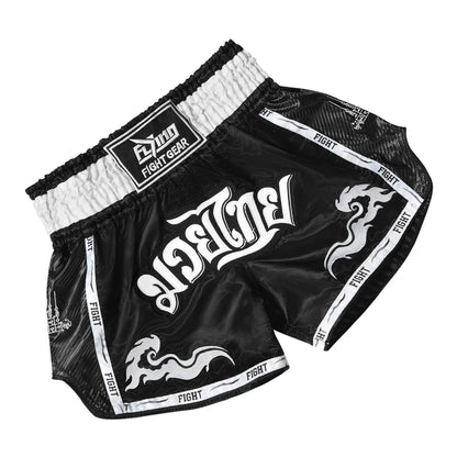 Shorts de Muay Thai et Boxe – Pour Hommes, Femmes, Enfants et Adolescents, Kickboxing, MMA, Sanda, Grappling, BJJ – Pantalons de Sport - BLACKBEARD OUTDOOR INDUSTRIES