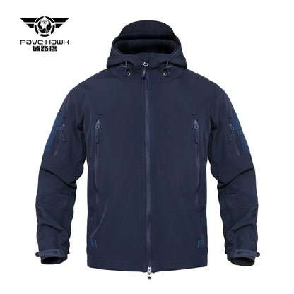 Veste Softshell Homme Shark Skin - Chaude, Respirante et Résistante aux Intempéries - BLACKBEARD OUTDOOR INDUSTRIES