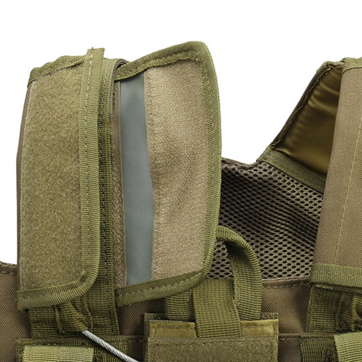 Gilet tactique d'entraînement réglable à ouverture rapide