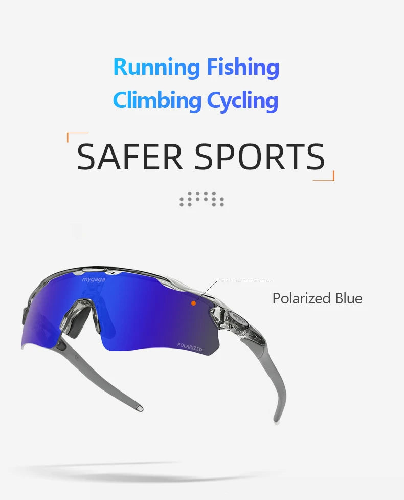 Lunettes de Cyclisme Polarisées Photochromiques M301 — Performance et Protection Totales pour les Passionnés de Plein Air - BLACKBEARD OUTDOOR INDUSTRIES
