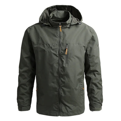 Coupe-Vent Tactique Homme Imperméable — Capuche, Léger, Style Militaire | M à 5XL - BLACKBEARD OUTDOOR INDUSTRIES