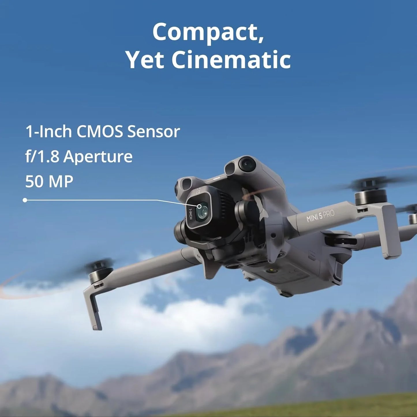 DJI Mini 5 Pro – Drone Caméra Pliable 4K/60fps | Capteur 1" CMOS | 36 min - BLACKBEARD OUTDOOR INDUSTRIES