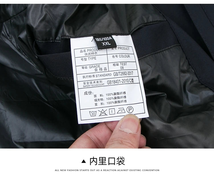 Parka Homme d'Hiver avec Col à Capuche, Résistante à l'Eau et au Vent - Confort et Chaleur -40°C BLACKBEARD OUTDOOR INDUSTRIES