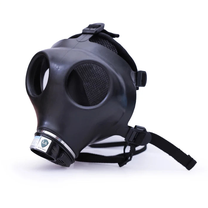 Masque à Gaz HG-700 Silicone Noir – Respirateur Tactique Multiusage avec Filtre