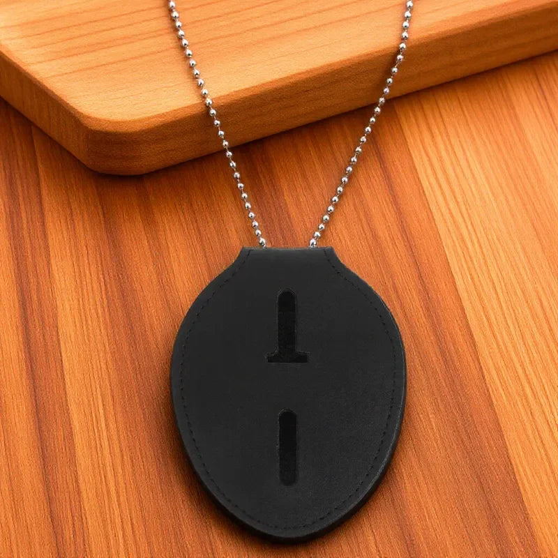 Porte-Badge Rigide PU Clip Métal – Protection Carte ID Sécurité, Police, Pro - BLACKBEARD OUTDOOR INDUSTRIES