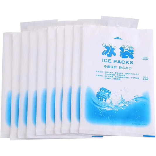 Lot de 10 Packs Glacés Réutilisables – Compresses Gel Froid Écologiques pour Soulagement des Douleurs et Blessures Ma boutique
