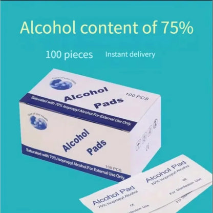 Lingettes Alcoolisees Desinfectantes 75%