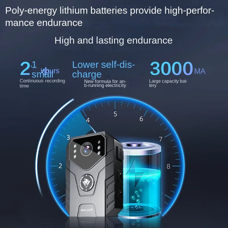 4K Digtal Body Camera Waterproof 1080P Infrared Night Vision Ma boutique