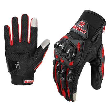 Gants Moto Été Respirants SUOMY – Plein Doigt Tactile Anti-Dérapant Motocross