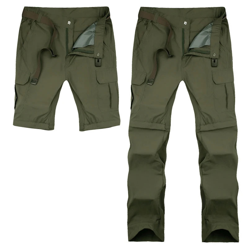 Pantalon Tactique Femme 2-en-1 – Séchage Rapide, Imperméable, Convertible Short - BLACKBEARD OUTDOOR INDUSTRIES