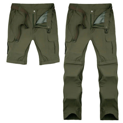 Pantalon Tactique Femme 2-en-1 – Séchage Rapide, Imperméable, Convertible Short - BLACKBEARD OUTDOOR INDUSTRIES