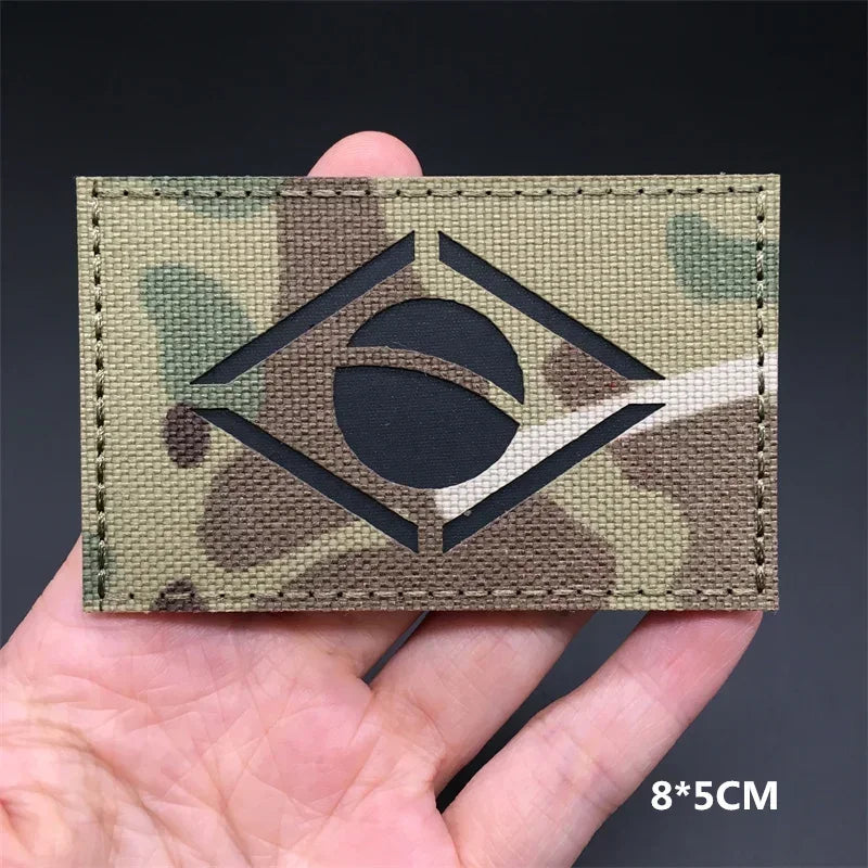 Patches Drapeaux Nationaux 3D Multicam – Réfléchissant IR, Découpe Laser, Hook & Loop | Tactique, Airsoft, DIY | 45+ Pays - BLACKBEARD OUTDOOR INDUSTRIES