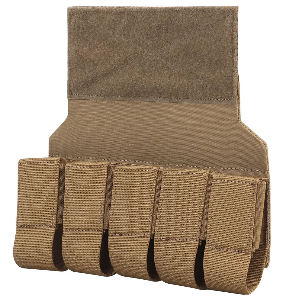 Pochette pour Grenades M203 – Porte-Grenades 5 Éléments 40MM – Accessoire pour Gilet Tactique Micro, Veste de Combat et Transporteur de Plaque - BLACKBEARD OUTDOOR INDUSTRIES