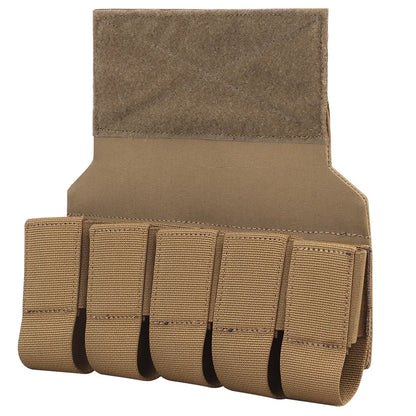 Pochette pour Grenades M203 – Porte-Grenades 5 Éléments 40MM – Accessoire pour Gilet Tactique Micro, Veste de Combat et Transporteur de Plaque - BLACKBEARD OUTDOOR INDUSTRIES