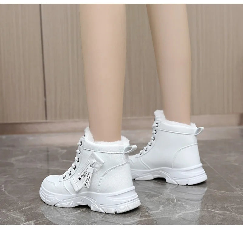 Bottines Femme Hiver 2024 – Chaussures Chaudes Imperméables à Lacets - BLACKBEARD OUTDOOR INDUSTRIES