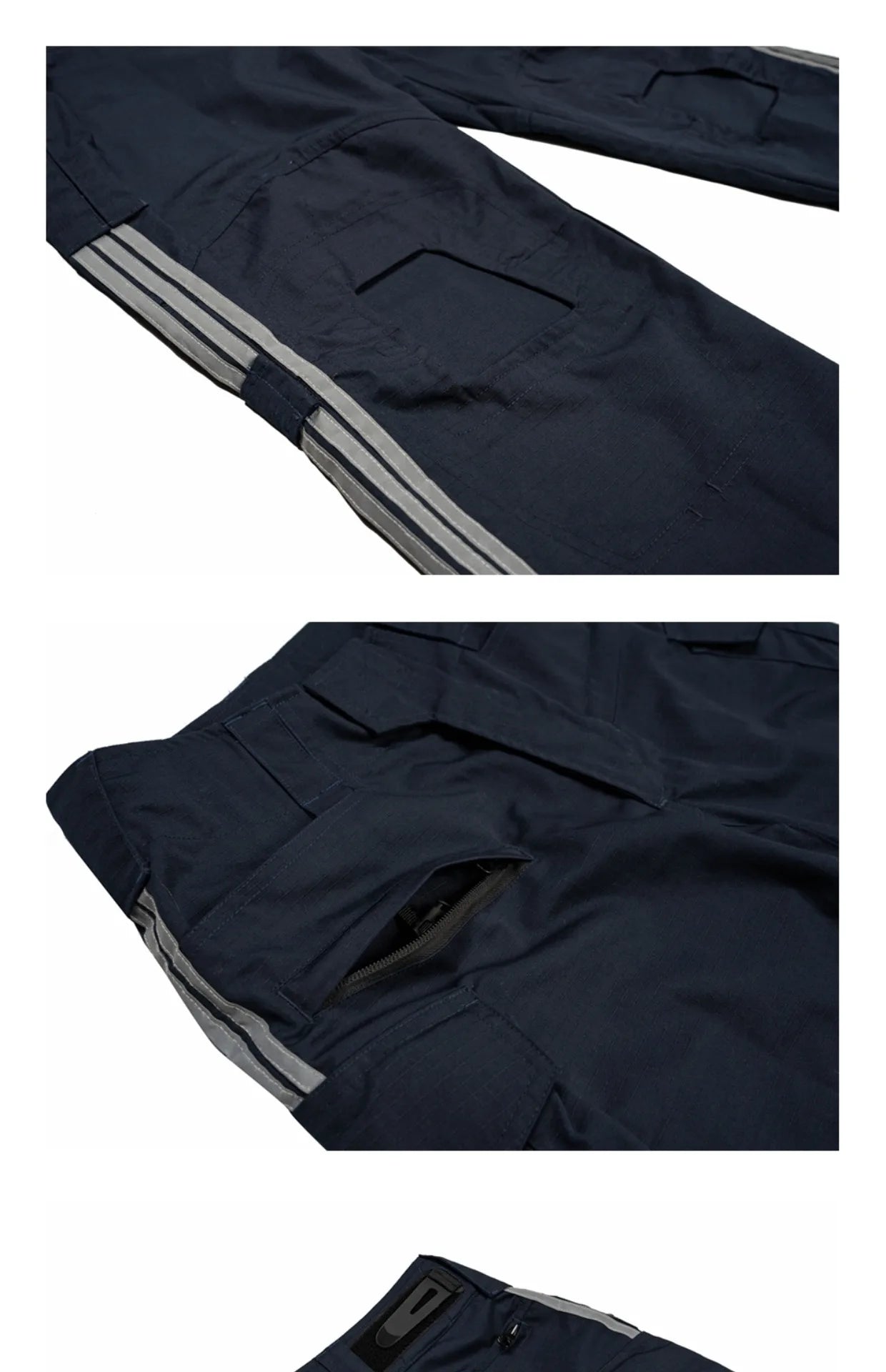 Uniforme Tactique Instructeur avec Bandes Réfléchissantes – Bleu marine - BLACKBEARD OUTDOOR INDUSTRIES