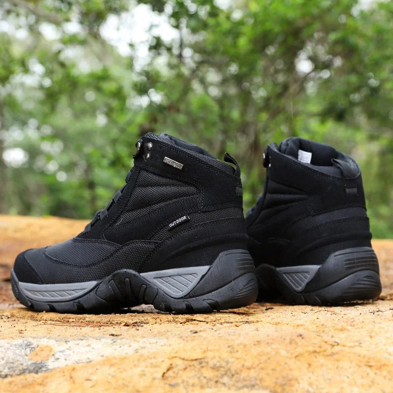 Boots Tactiques Homme Mi-Mollet – Combat, Moto & Randonnée