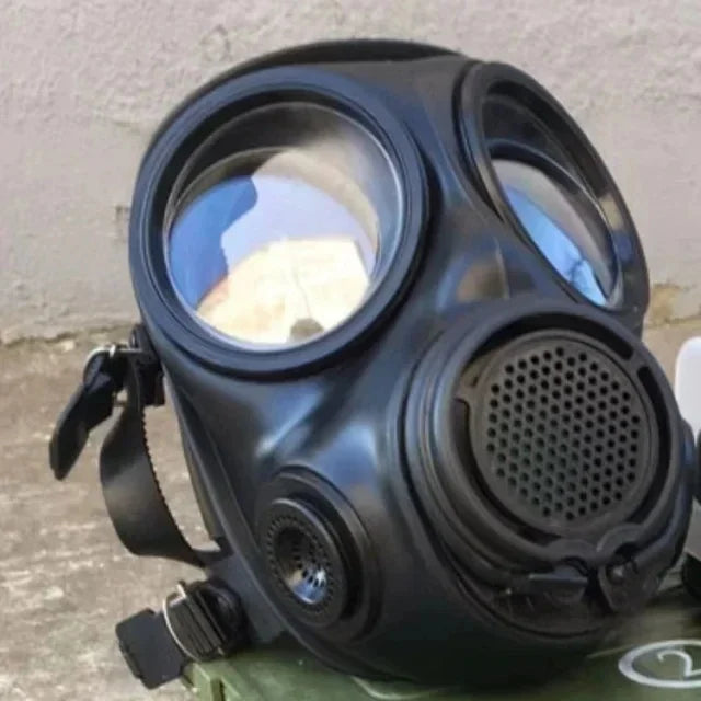 Masque à Gaz MFJ08 Dolphin Protect – Respirateur CBRN Professionnel, Certifié CE