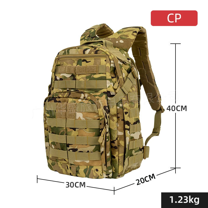 Sac à dos tactique 25 L BS208 en toile Oxford