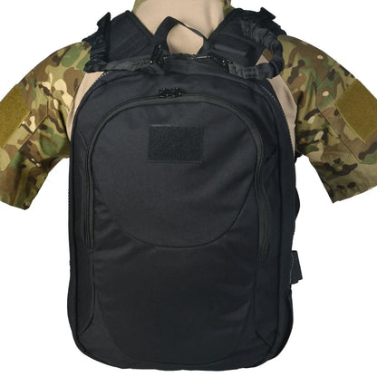 Sac à dos convertible en gilet tactique MOLLE laser cut