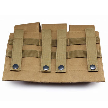 Tactical MOLLE 5.56mm Magazine Pouch – Double/Triple Mag Pouch pour M4, AR15, CS Rifle, Paintball & Chasse - BLACKBEARD OUTDOOR INDUSTRIES