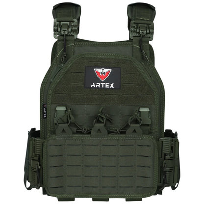 Porte plaque Artex 6094 1000D MOLLE combat vest - BLACKBEARD OUTDOOR INDUSTRIES