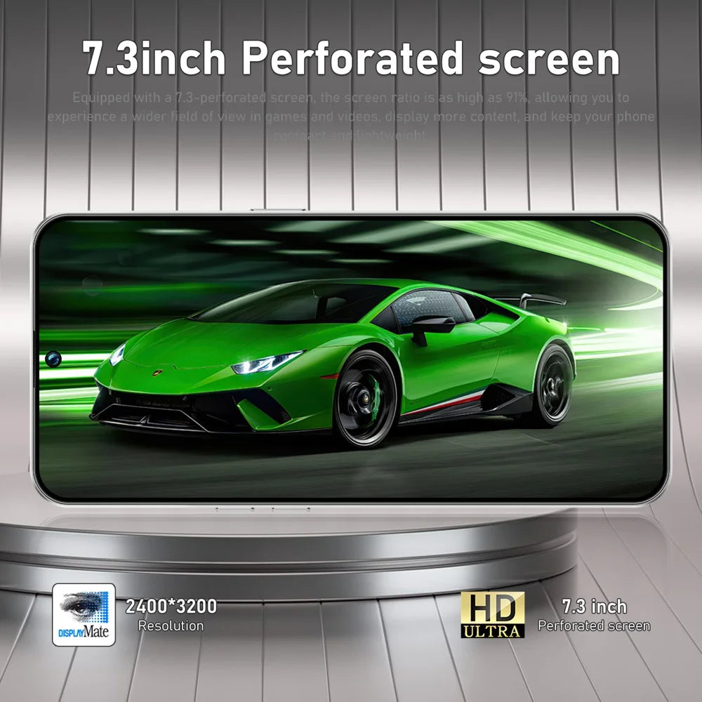 K-Touch M17 Pro Max — Smartphone 5G 7,3" 7800mAh, 16Go RAM, 1To, Android 15, Double SIM