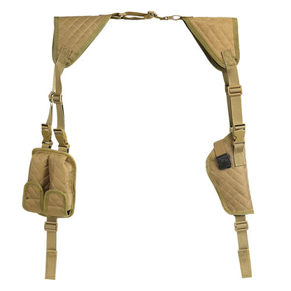 Holster Tactique à Port Discret avec Double Magasin - Pochette Sous-armé pour Pistolet - Accessoire de Tir et de Chasse BLACKBEARD OUTDOOR INDUSTRIES