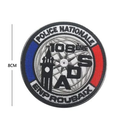 Patch Écusson Brodé GIGN GIPN BRI – Patch Tactique Militaire France  – Pochettes à Attacher pour Vêtements et Sacs - BLACKBEARD OUTDOOR INDUSTRIES