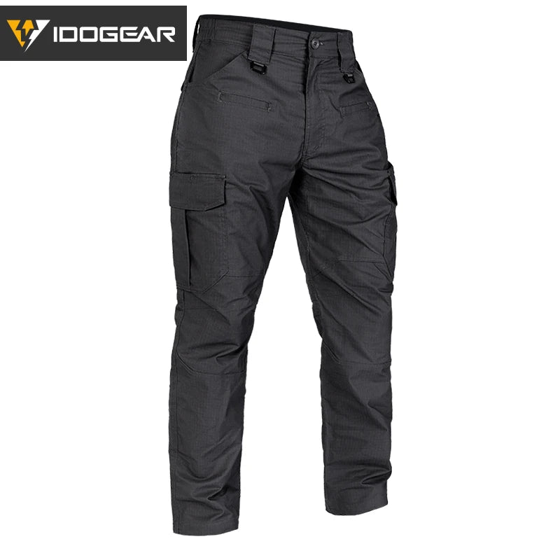 IDOGEAR BSR Flex Tactical Pants Homme — Pantalon Cargo Léger et Extensible Outdoor - BLACKBEARD OUTDOOR INDUSTRIES