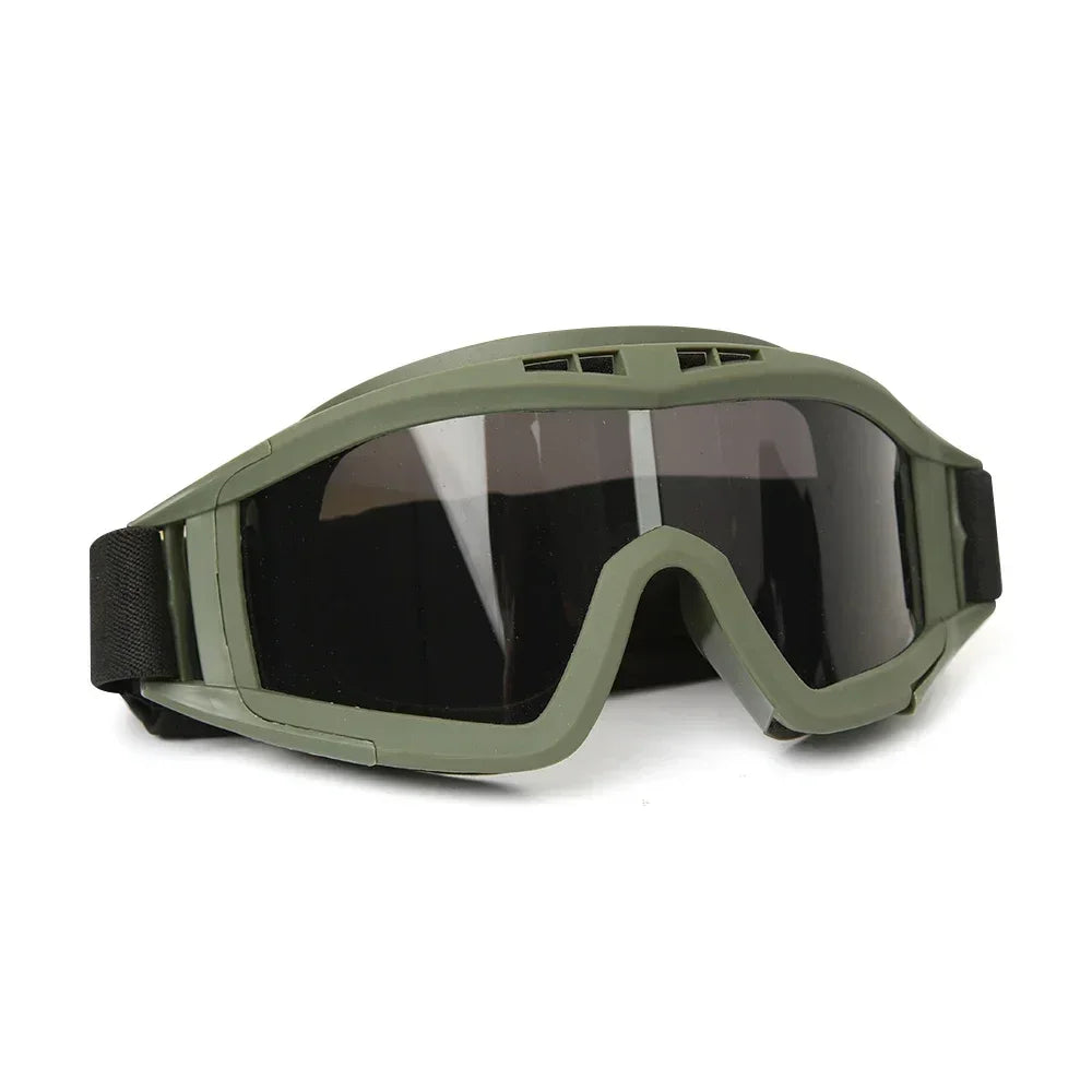 Lunettes tactiques à 3 jeux de verres interchangeables