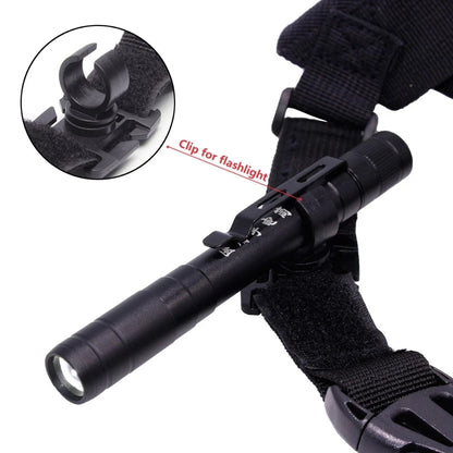 Porte-Radio Tactique Harnais Poitrine Réglable – Sac Walkie Talkie | Compatible Baofeng UV-5R, UV-82, BF-888S, UV-13Pro