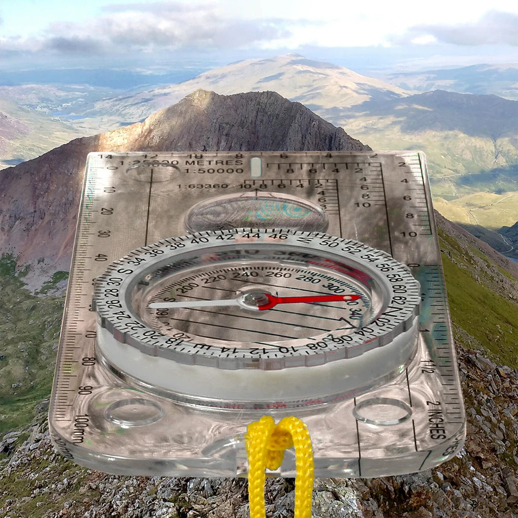 Règle d’Orientation avec Boussole Intégrée – Outil de Lecture de Carte pour Chasse, Randonnée, Survie et Backpacking - BLACKBEARD OUTDOOR INDUSTRIES