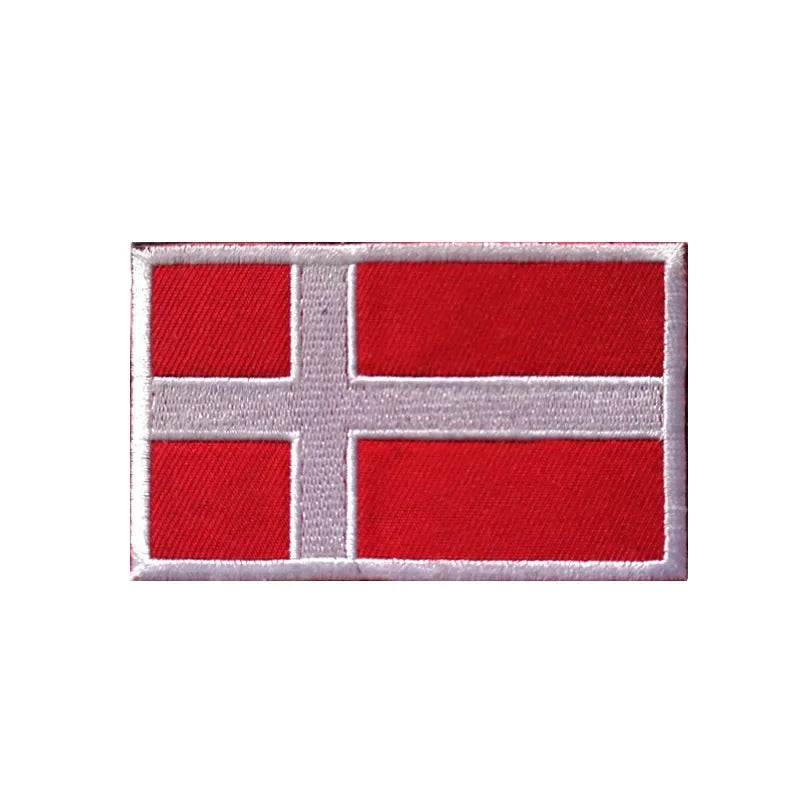 Patch Brodé Drapeau – international | Patch Militaire Tactique Velcro - BLACKBEARD OUTDOOR INDUSTRIES