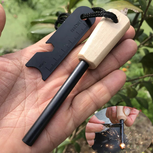 Allume-Feu Silex Magnésium – Kit Survie Camping Bushcraft