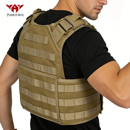 Porte-plaques tactique YAKEDA MOLLE – coloris coyote