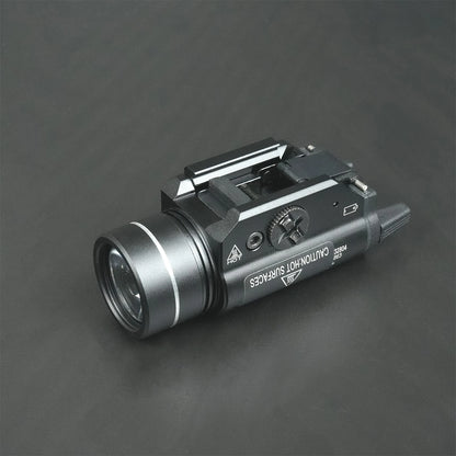 Lampe Tactique TR-1 pour Rail 21mm – LED Strobe, Compatible Glock G17 G19, Airsoft & Chasse