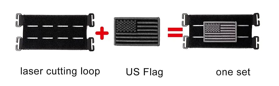 Nylon Tactical Patches Board – Support MOLLE Multi-Usage pour Patchs - BLACKBEARD OUTDOOR INDUSTRIES