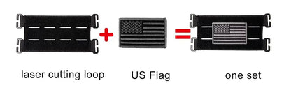 Nylon Tactical Patches Board – Support MOLLE Multi-Usage pour Patchs - BLACKBEARD OUTDOOR INDUSTRIES