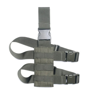 Holster de Cuisse MOLLE Universel – Plateforme de Support Tactique pour Pistolet, Réglable, Idéal pour Chasse, Paintball et Activités de Terrain BLACKBEARD OUTDOOR INDUSTRIES