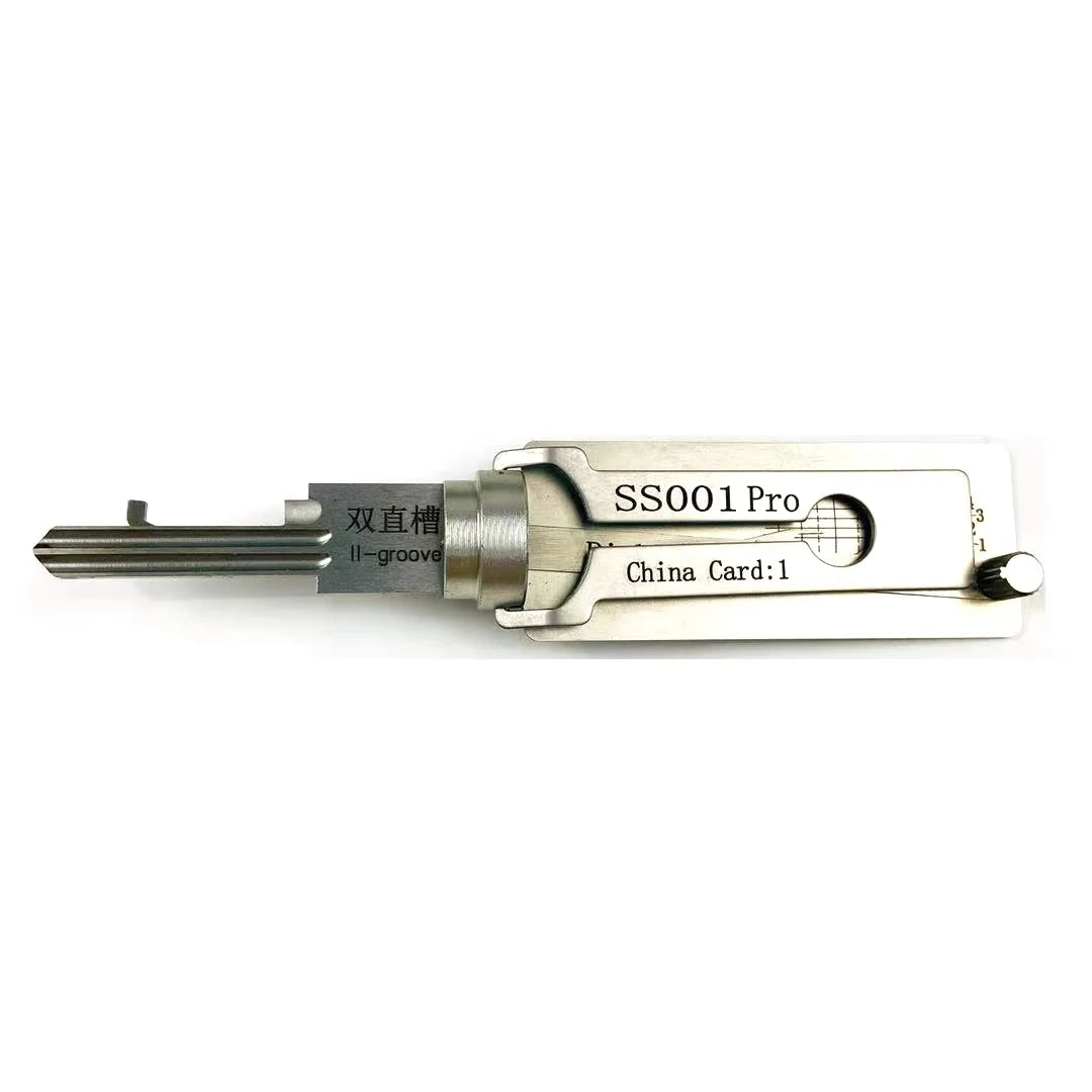 Kit de crochetage 2 en 1 SS001 SS002 SS003 - Outils de précision pour déverrouillage de serrure et portes - BLACKBEARD OUTDOOR INDUSTRIES