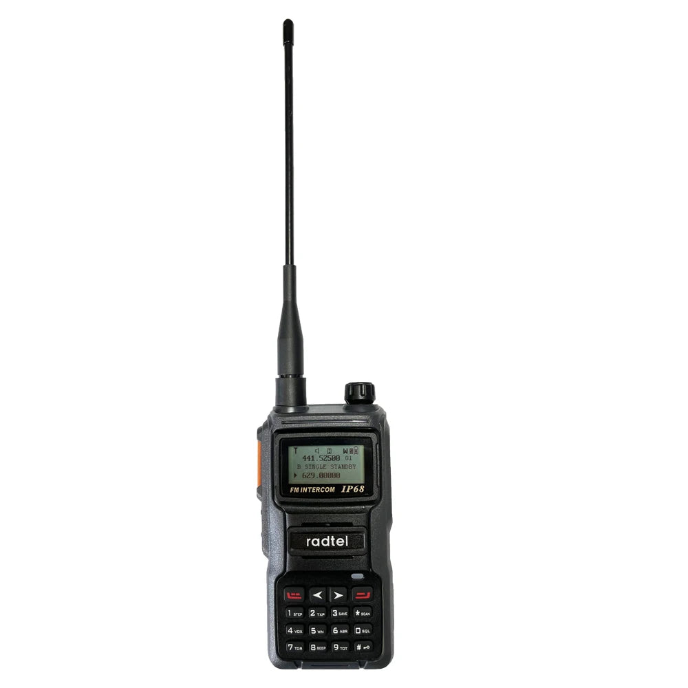 Talkie-Walkie Radtel IP68 – Radio Amateur Full Band 136-629 MHz, 199 Canaux, NOAA, Waterproof - BLACKBEARD OUTDOOR INDUSTRIES