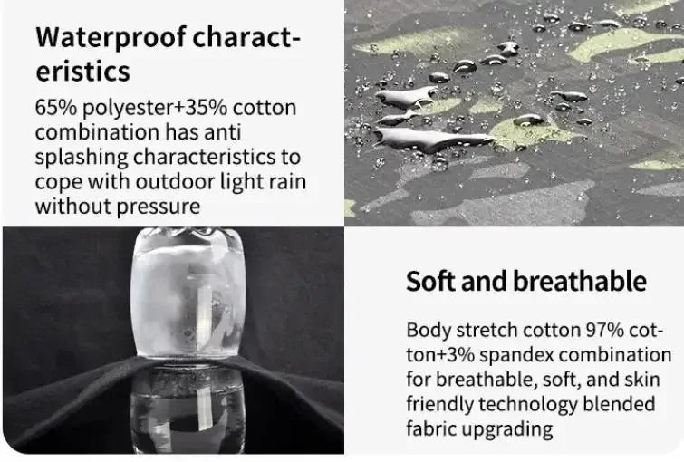 Chemise tactique unisexe manches longues – T-shirt respirant à capuche camouflage pour chasse, entraînement et paintball - BLACKBEARD OUTDOOR INDUSTRIES